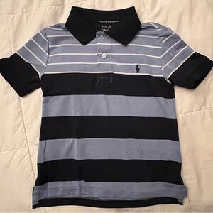 Polo by Ralph Lauren Kids Striped Blue and Navy Shirt boys